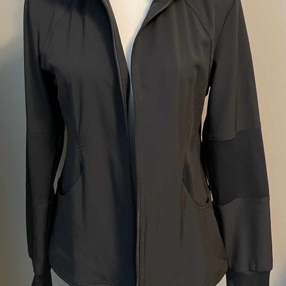Women's H&S Gray Scrub Jacket
